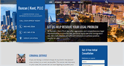 Desktop Screenshot of duncankentpllc.com